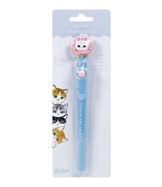 Mad Monkey Mofusand - Fidget Pen incl. Maatschappij figuur