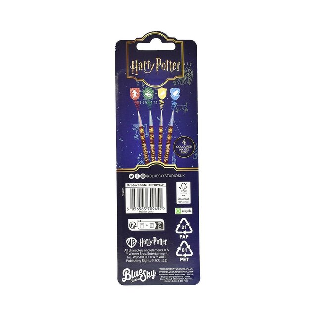 Harry Potter-gelstift 4er set