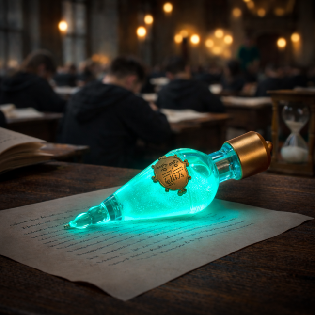 Harry Potter-balpen, pen in het ontwerp van het toverdrankje Felix Felicis, cadeau voor Hogwarts-fans