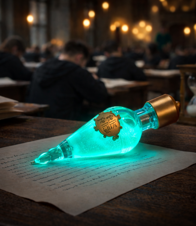 Harry Potter-balpen, pen in het ontwerp van het toverdrankje Felix Felicis, cadeau voor Hogwarts-fans