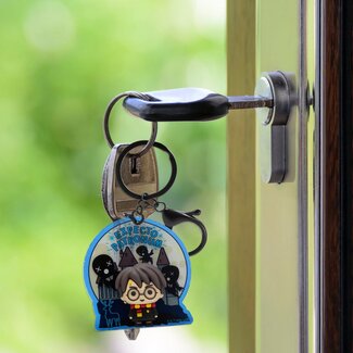 Mad Monkey Harry Potter sleutelhanger, gemaakt van stevig acryl, veelzijdig voor elke Hogwarts-fan