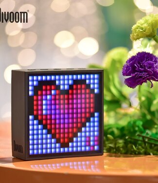 Mad Monkey Divoom Timebox-Evo - DSP-tuned 360 Bluetooth Speaker - Zwart