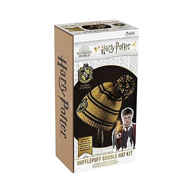 Harry Potter - Bobble Muts Breiset - Huffelpuf