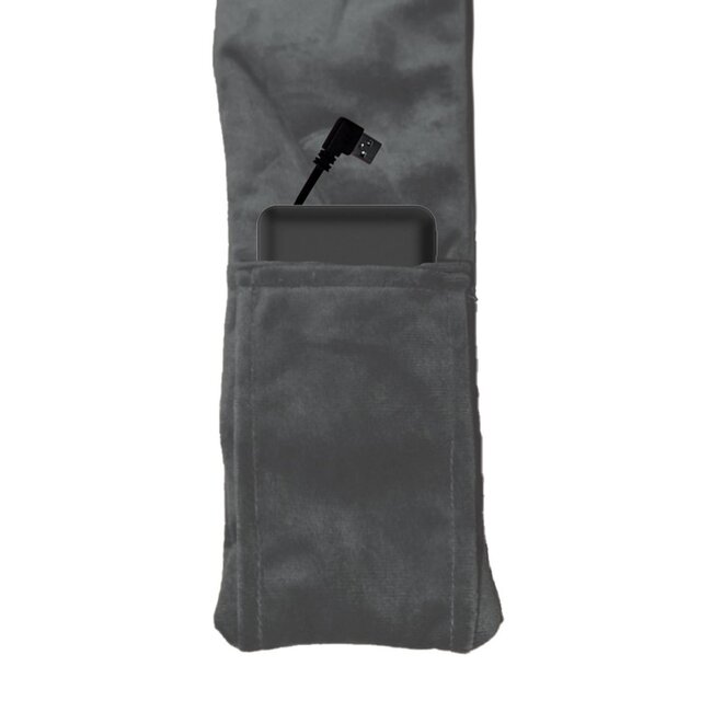 Mad Monkey - Verwarmde Sjaal Grijs