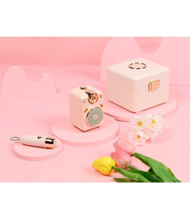 Divoom Fairy-OK - Bluetooth speaker met microfoon - Roze