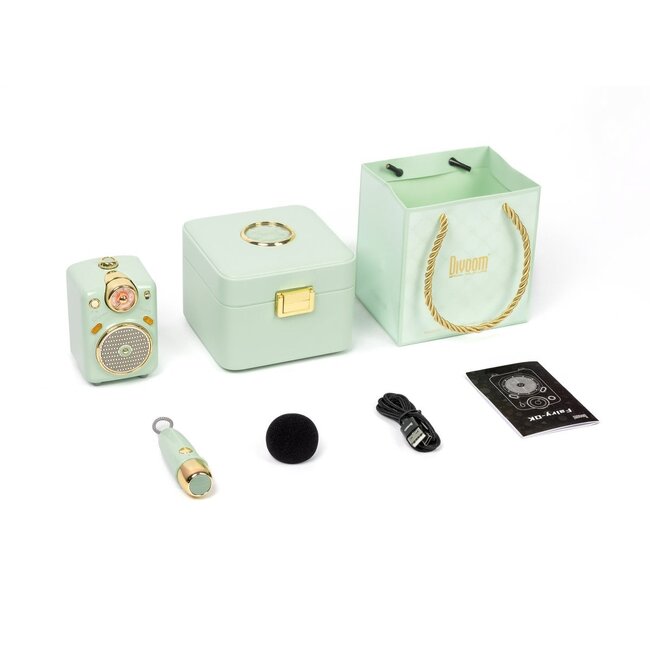 Divoom Fairy-OK - Bluetooth speaker met microfoon - Groen