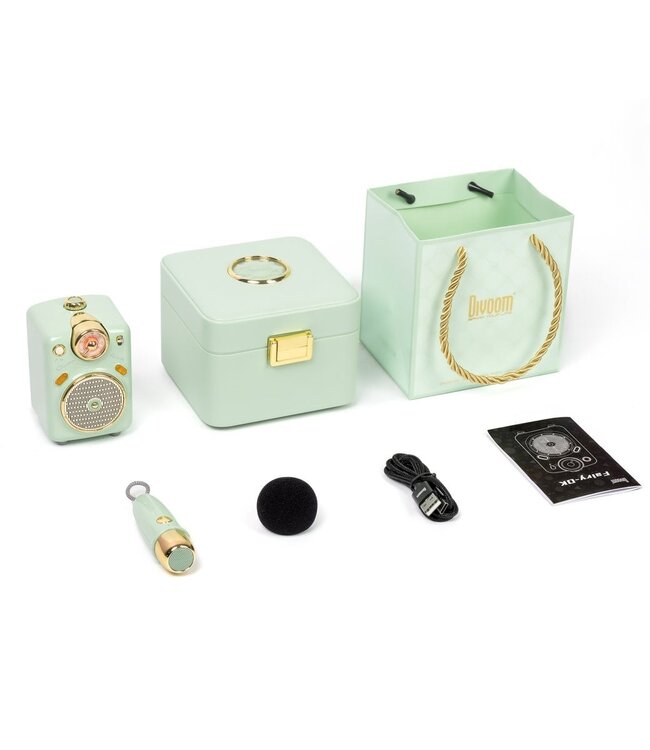 Divoom Fairy-OK - Bluetooth speaker met microfoon - Groen