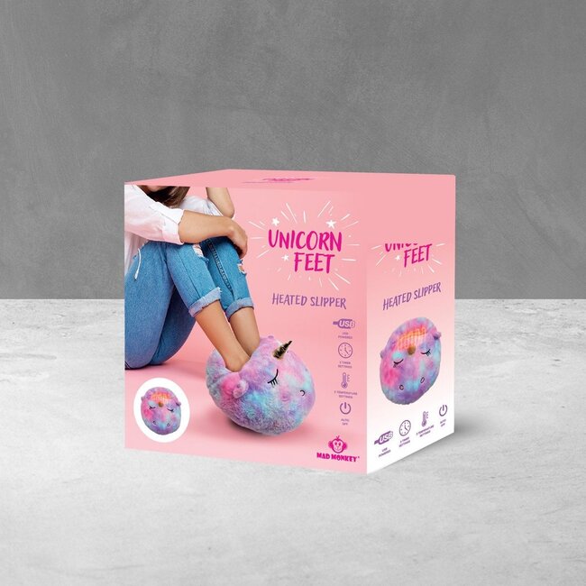 Mad Monkey - Toastie Fußwärmer "Einhorn"