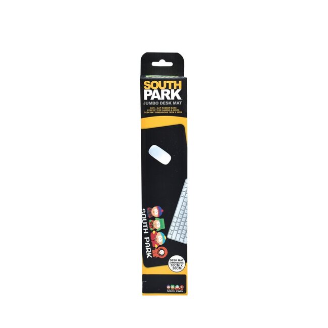 South Park bureauonderlegger, pc-onderlegger met iconische personages uit de serie, officiële merchandise, 70 x 30 cm