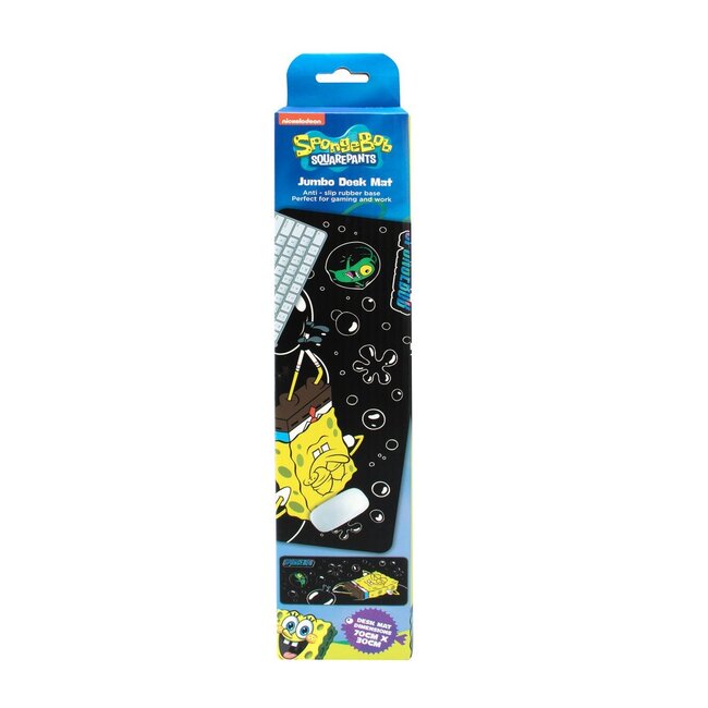 Spongebob Squarepants bureauonderlegger 70 x 30 cm Officiële merchandisefans