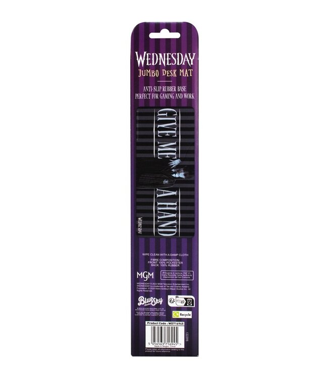 Wednesday Desk Pad - Perfecte pad voor uw bureau, thuiskantoor, gamingopstellingen