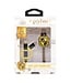 Harry Potter - Huffelpuf 3in1-Ladekabel Sjaal-Kabel (Lightning/Micro/USB-C)