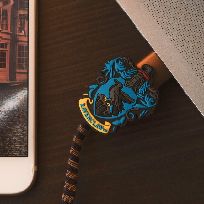Harry Potter - Ravenclaw 3in1-Ladekabel Sjaal-Kabel (Lightning/Micro/USB-C)