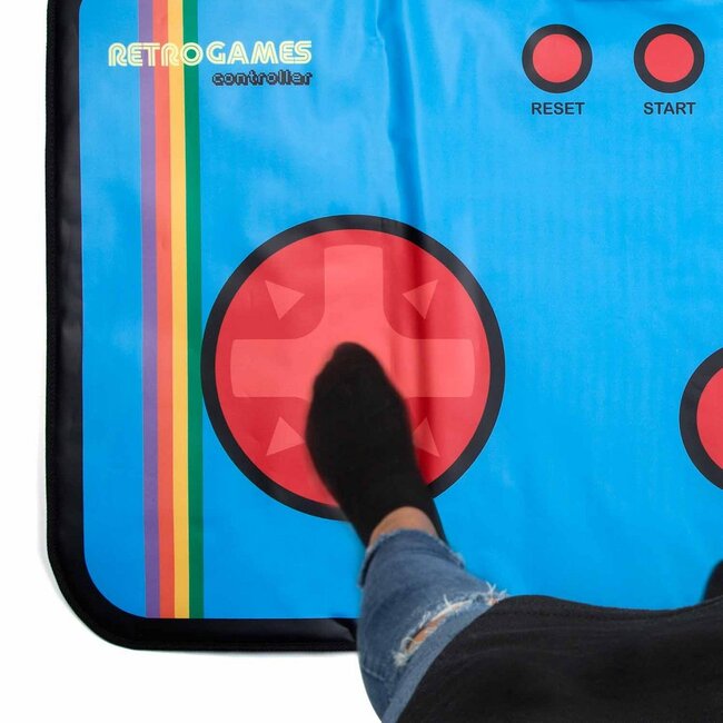 Mad Monkey - Retro gamingmat met 200 minigames - gameconsole voor kinderen en volwassenen
