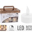 Theelichtjes met timer - LED - 24 stuks