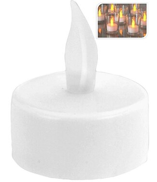 Ambiance Theelichtjes LED - set 16 stuks - groot en klein