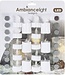 Theelichtjes LED - set 16 stuks - groot en klein