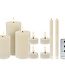 Led Kaarsenset met Afstandsbediening - 9-delig