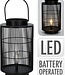 Lantaarn 30 cm - Led - Metaal