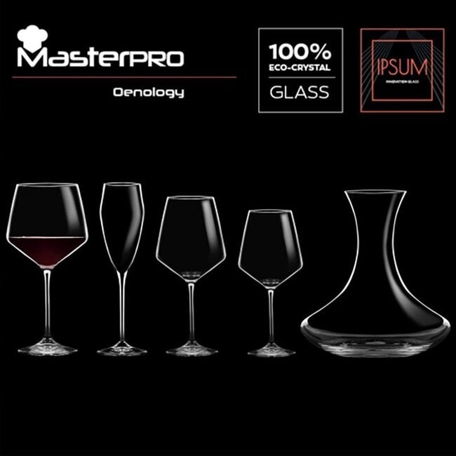 Bergner Masterpro Wine Carafe 2.0 L - Crystal Glass