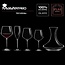 Bergner Masterpro Weinkaraffe aus Kristallglas - 2,0 L