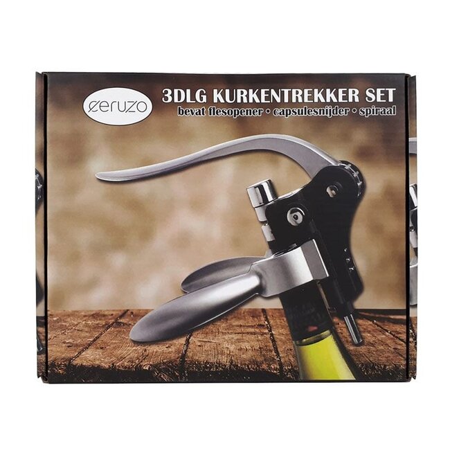 Ceruzo Deluxe-Korkenzieher - Geschenkset