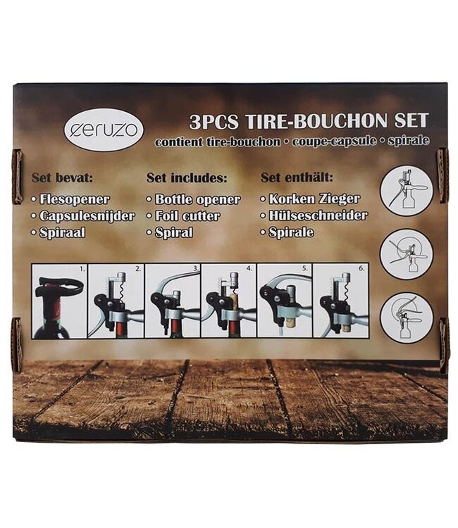 Kurkentrekker Deluxe - Giftset