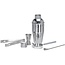 Cocktailset RVS - 5-delig - Cocktailshaker - Lepel - Klopper - Maatbeker - IJstang