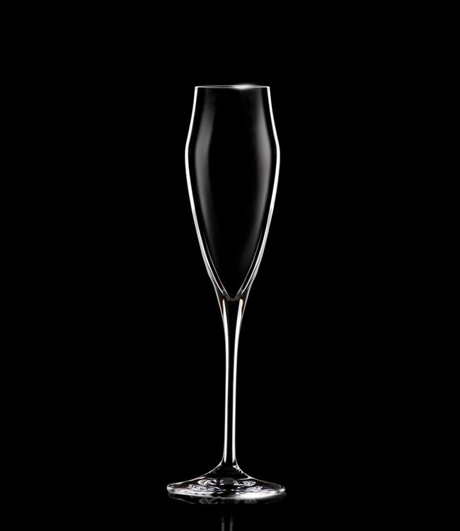 Masterpro Champagneglazen - Fluitglazen - 18.2cl - Kristalglas - 2 stuks