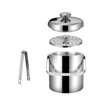 Ceruzo Eiseimer - Edelstahl - 1,3 Liter