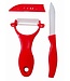 Keramische schilmessen - rood
