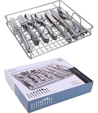 Excellent Houseware Bestekset 45-delig - 8 personen