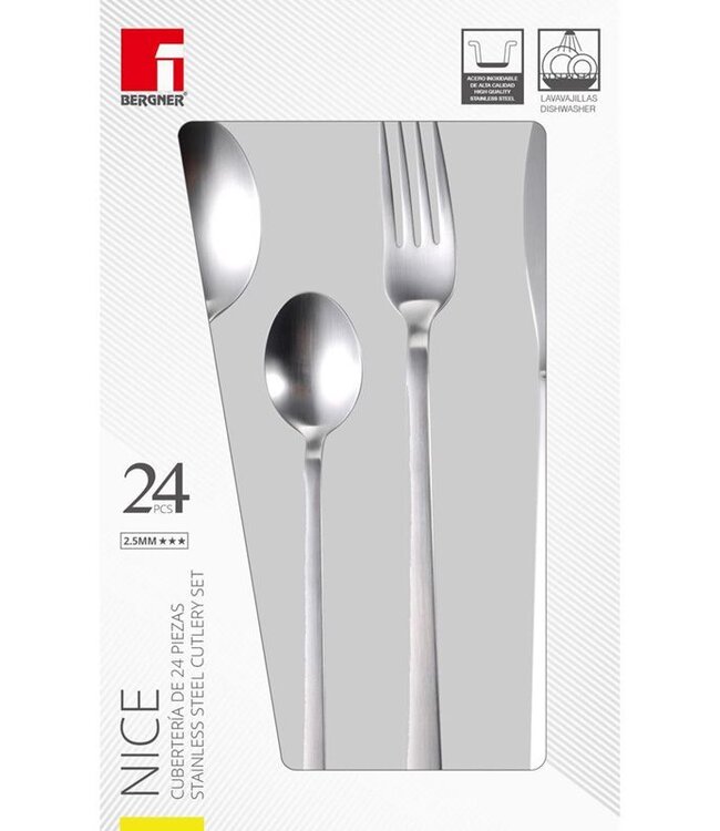 Bestekset Nice - 24 delig