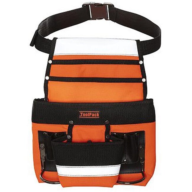 ToolPack Hi-Vis Tool Holster with Adjustable Work Belt