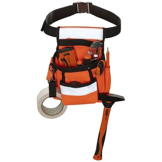 Toolpack Hi-Vis Traditional tool belt with 1 holster