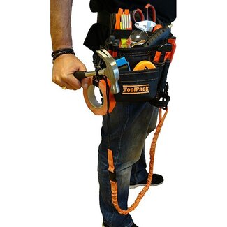 Toolpack ToolPack Gereedschapsgordel met elastische veiligheidslijn