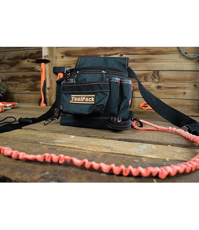 ToolPack Gereedschapsgordel met elastische veiligheidslijn