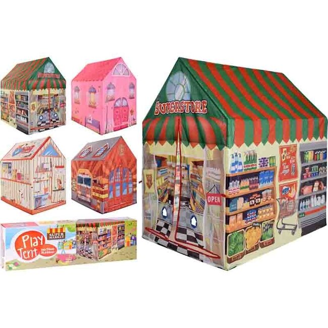 Children's play tent - supermarket