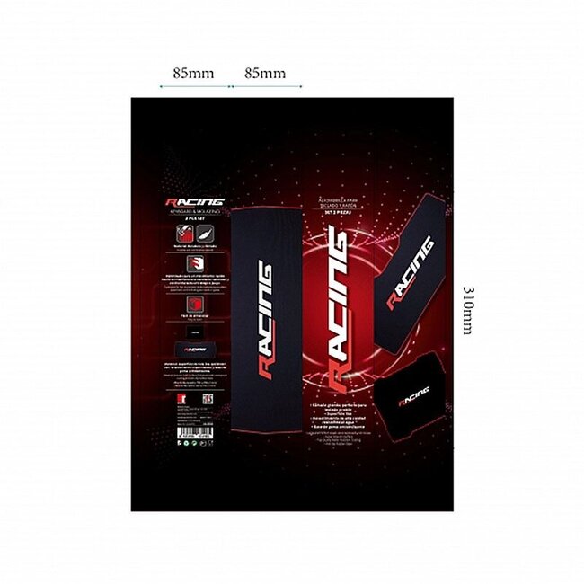Bergner Gaming Mouse Pad + Keyboard Mat