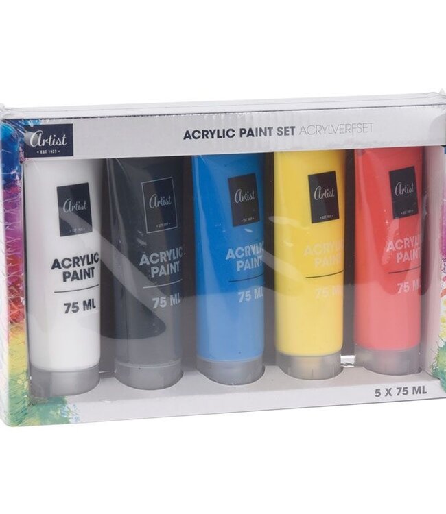 Acrylverf - 5 x 75ML