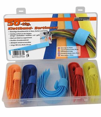 Brudermannesmann Brüder Mannesmann Klittenbandset - 50-dlg