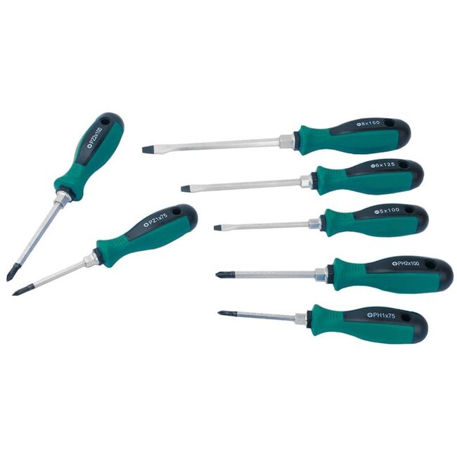 Brüder Mannesmann Schraubendreher-Set - 7-teilig
