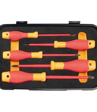 Brüder Mannesmann  VDE 5 delige schroevendraaierset in cassette