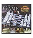 Glazen Spellenset (3-in-1) - Schaken, Backgammon, Checkers