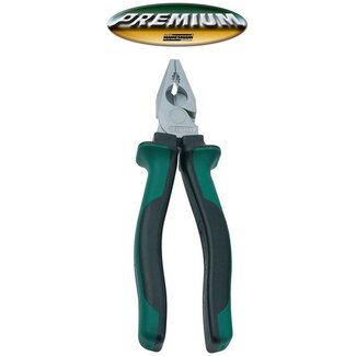 Brüder Mannesmann Combination pliers 180 mm - green line