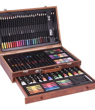 Teken- en schilderset - 112-delig