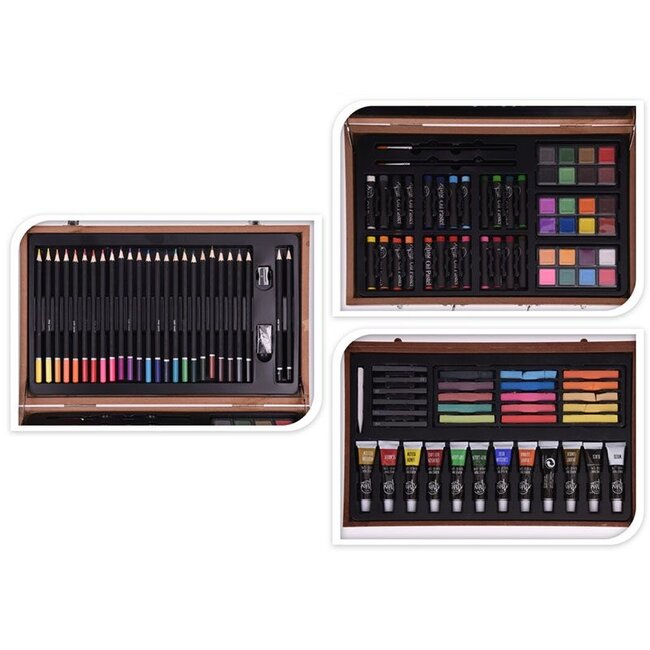 Artist Drawing and painting set - 112 pieces