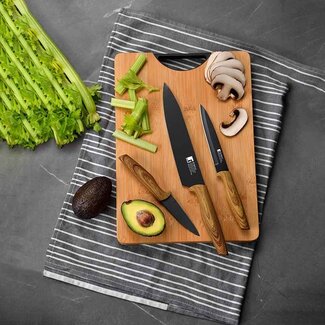 Bergner Earth Black Messerset