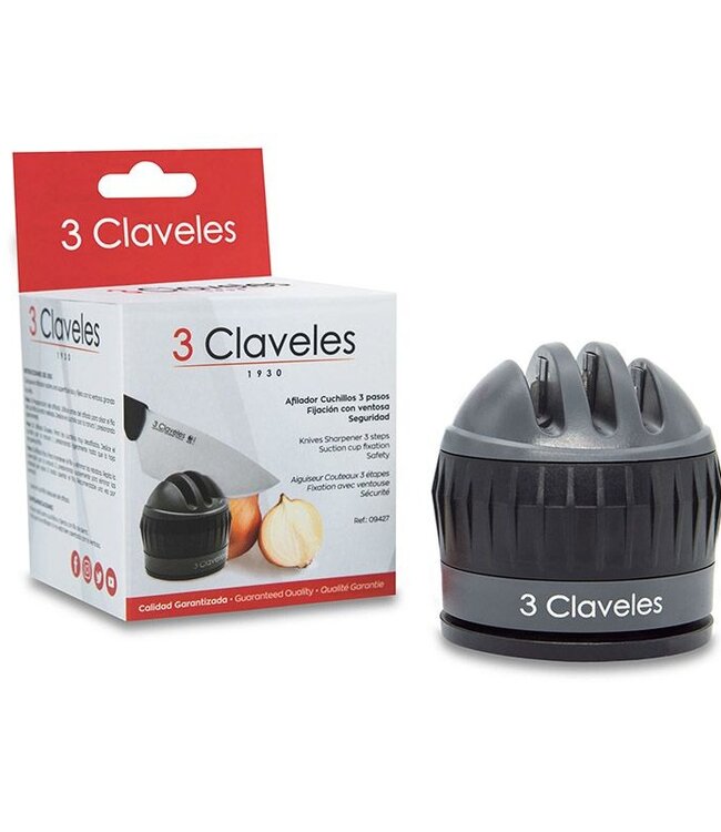 Messenslijper - 3 standen - zuignap