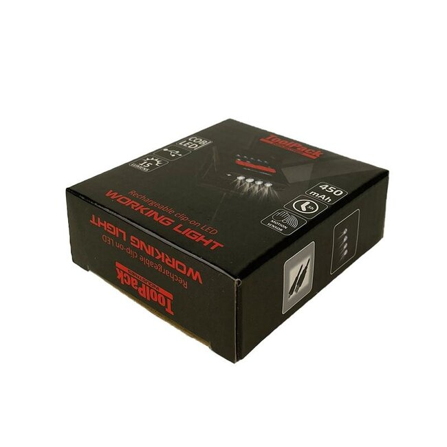 Cliplamp Sion - USB Oplaadbaar- Handbewegingssensor